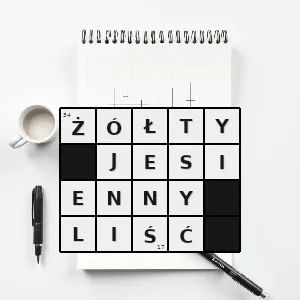 Hasło krzyżówkowe janusz laskowski - żółty jesienny liść – rozwiązanie, synonimy, podpowiedzi i definicje krzyżówkowe